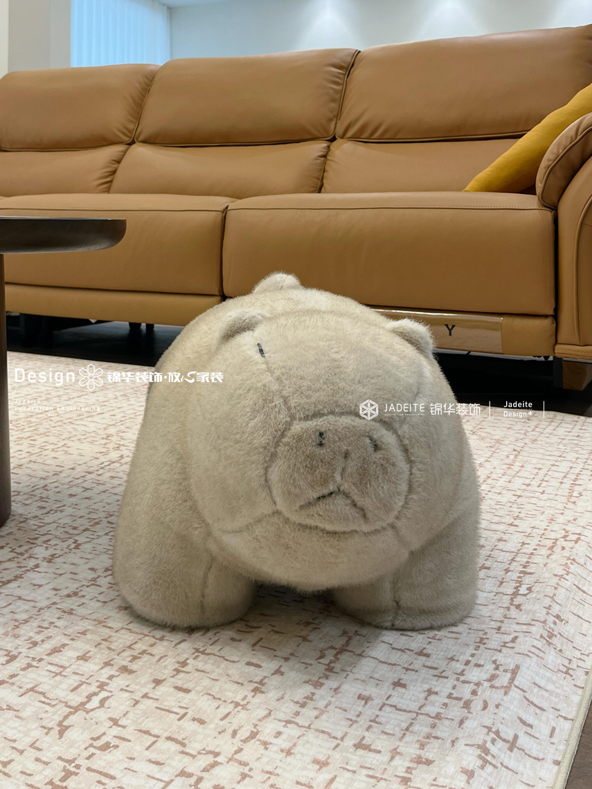 中古风-中天城市花园-四室两厅两卫-206平-装修实景图装修-四室两厅-中古