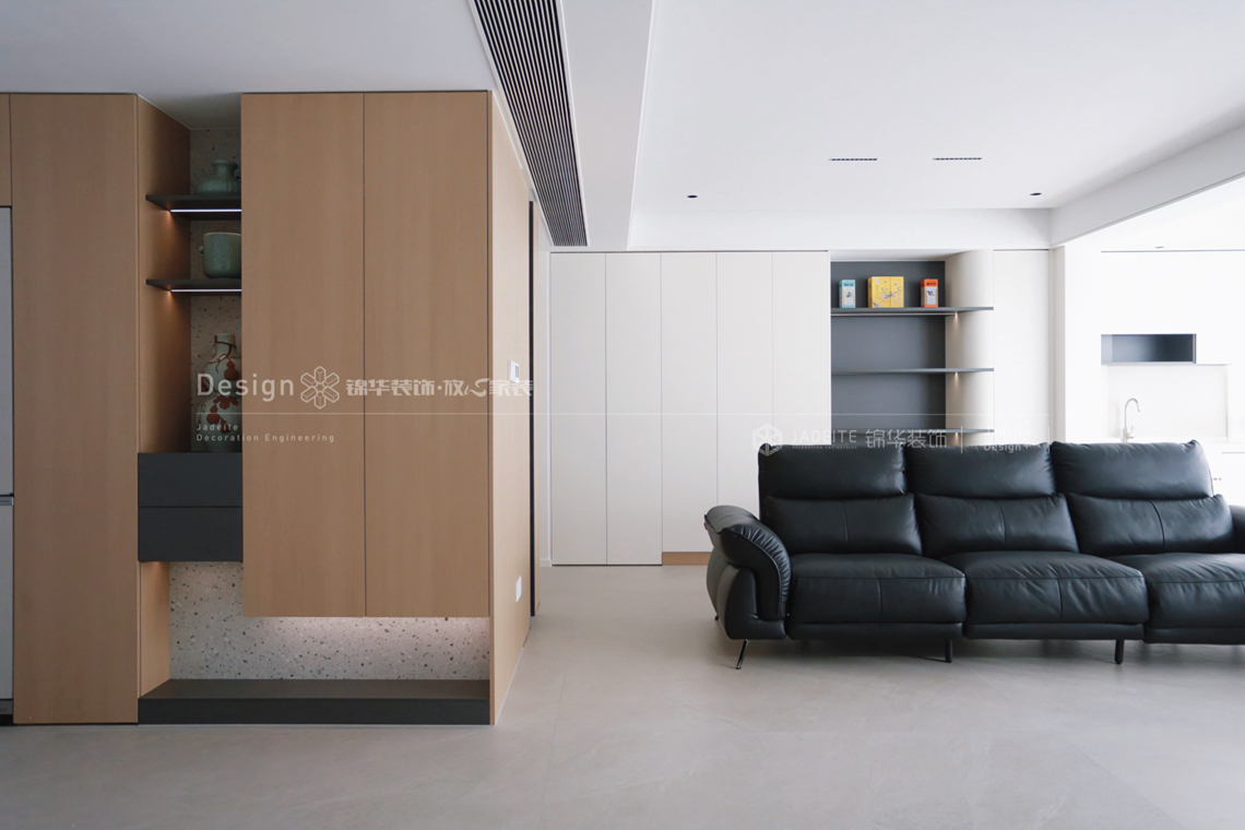 现代原木-氿珑云起-四室两厅两卫-153平-装修实景图装修-四室两厅-现代简约