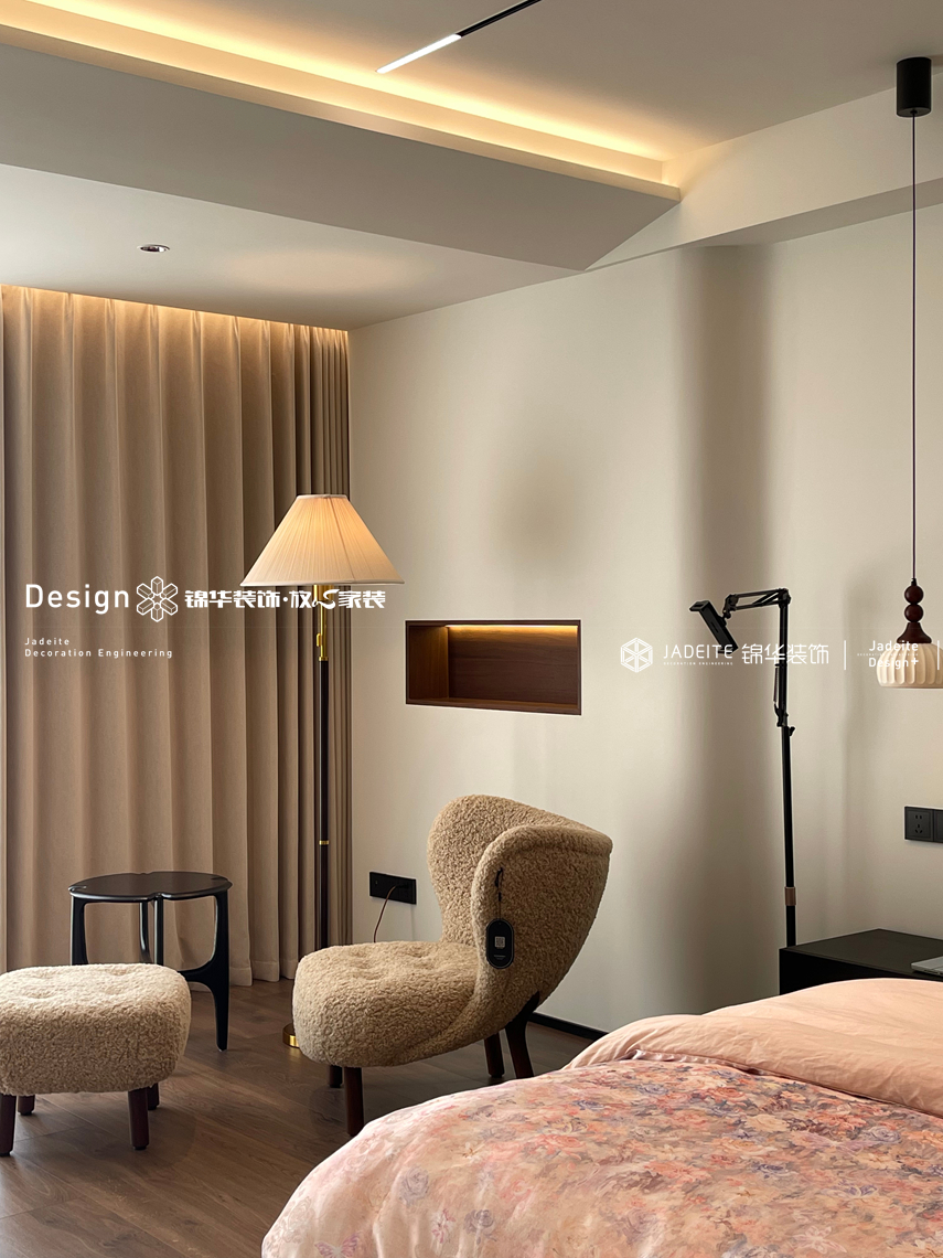 中古风-靖越东方-别墅-330平-装修实景图装修-别墅-中古