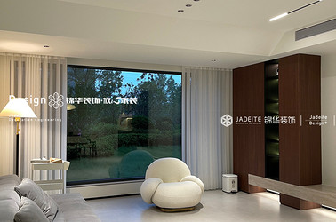 中古风-靖越东方-别墅-330平-装修实景图