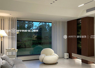 中古风-靖越东方-别墅-330平-装修实景图