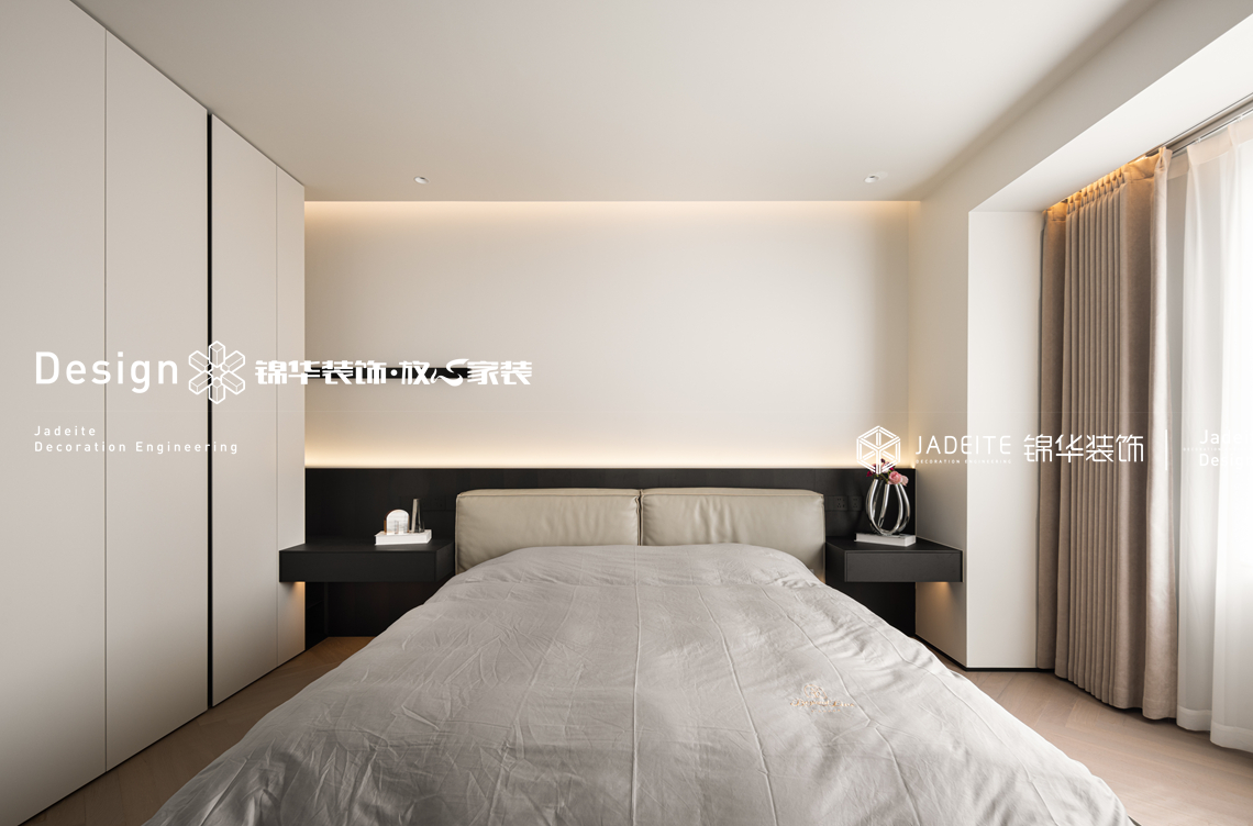 现代风格-万科三期-四室两厅两卫-180平-装修实景图装修-四室两厅-现代简约