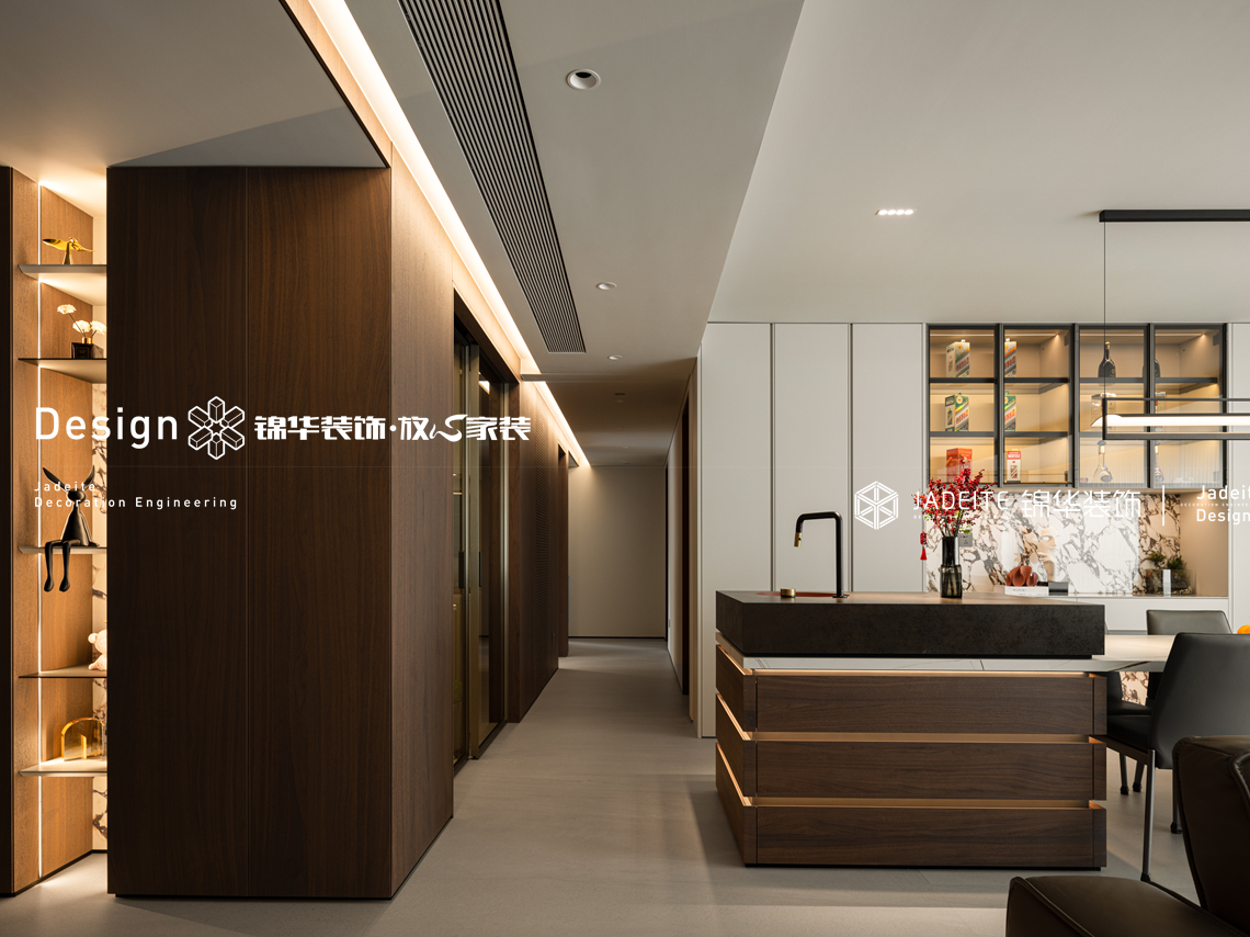 现代风格-万科三期-四室两厅两卫-180平-装修实景图装修-四室两厅-现代简约