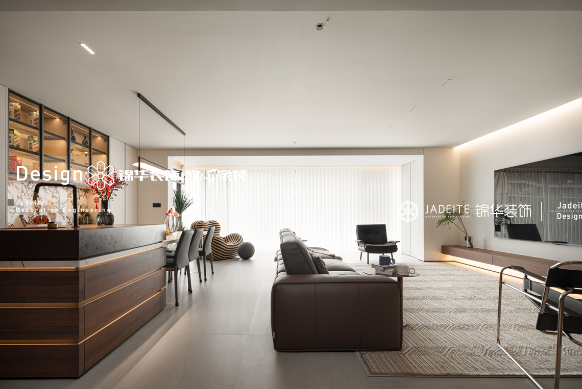 现代风格-万科三期-四室两厅两卫-180平-装修实景图装修-四室两厅-现代简约