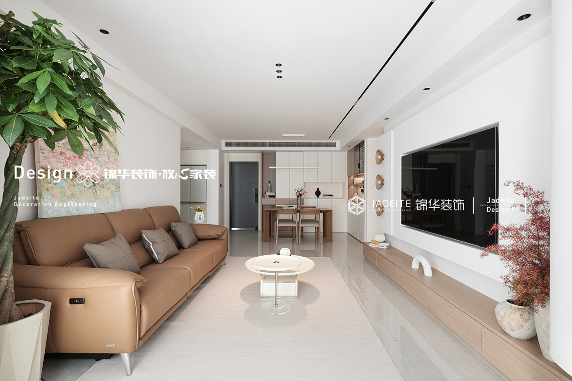 原木风格-复地悦城-三室两厅一厨一卫-110平-装修实景图装修-三室两厅-日式