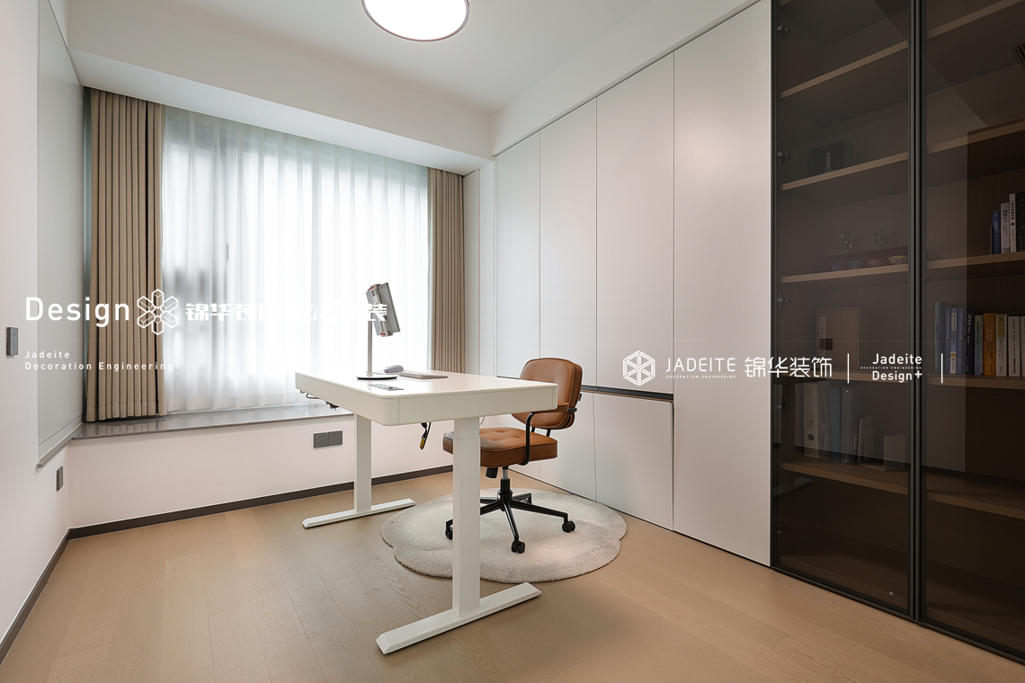 奶油风格-青江悦府-三室两厅一厨两卫-106平-装修实景图装修-三室两厅-法式