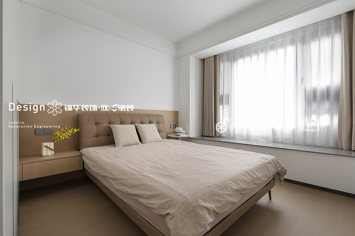 奶油风格-青江悦府-三室两厅一厨两卫-106平-装修实景图装修-三室两厅-法式