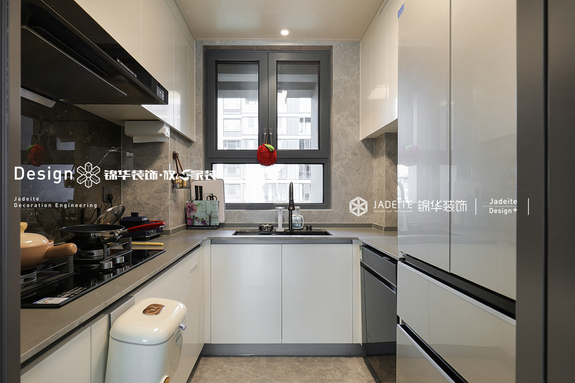 奶油风格-青江悦府-三室两厅一厨两卫-106平-装修实景图装修-三室两厅-法式