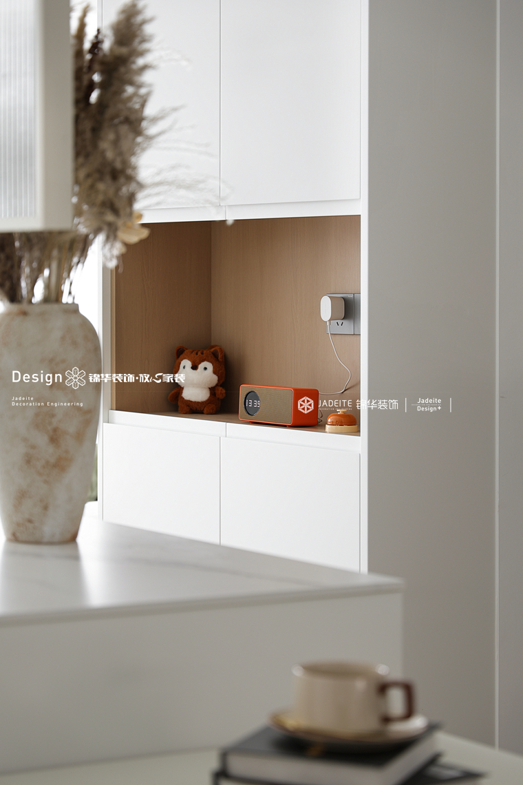 奶油风格-青江悦府-三室两厅一厨两卫-106平-装修实景图装修-三室两厅-法式