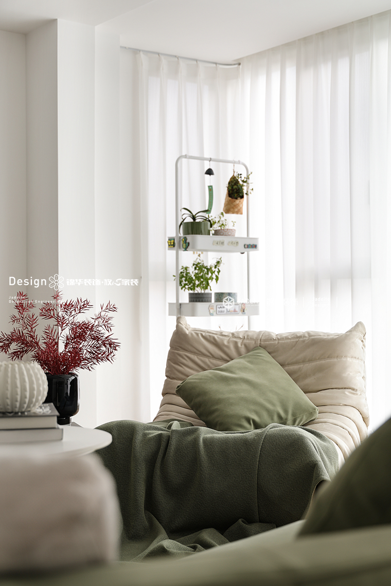 奶油风格-青江悦府-三室两厅一厨两卫-106平-装修实景图装修-三室两厅-法式