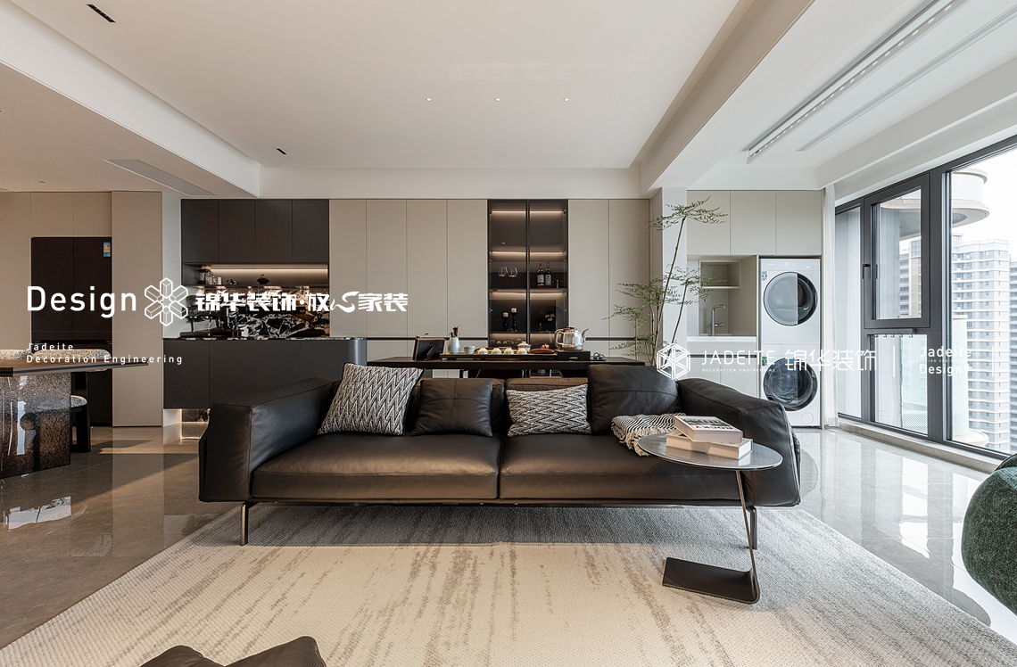 现代轻奢-愉樾天成-三室两厅一厨两卫-132平-装修实景图装修-三室两厅-轻奢