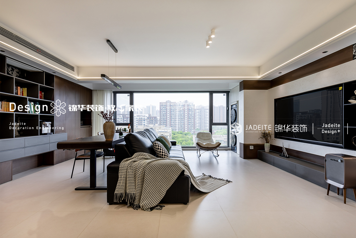意式风格-桂语和风-四室两厅两卫-125平-装修实景图装修-四室两厅-轻奢