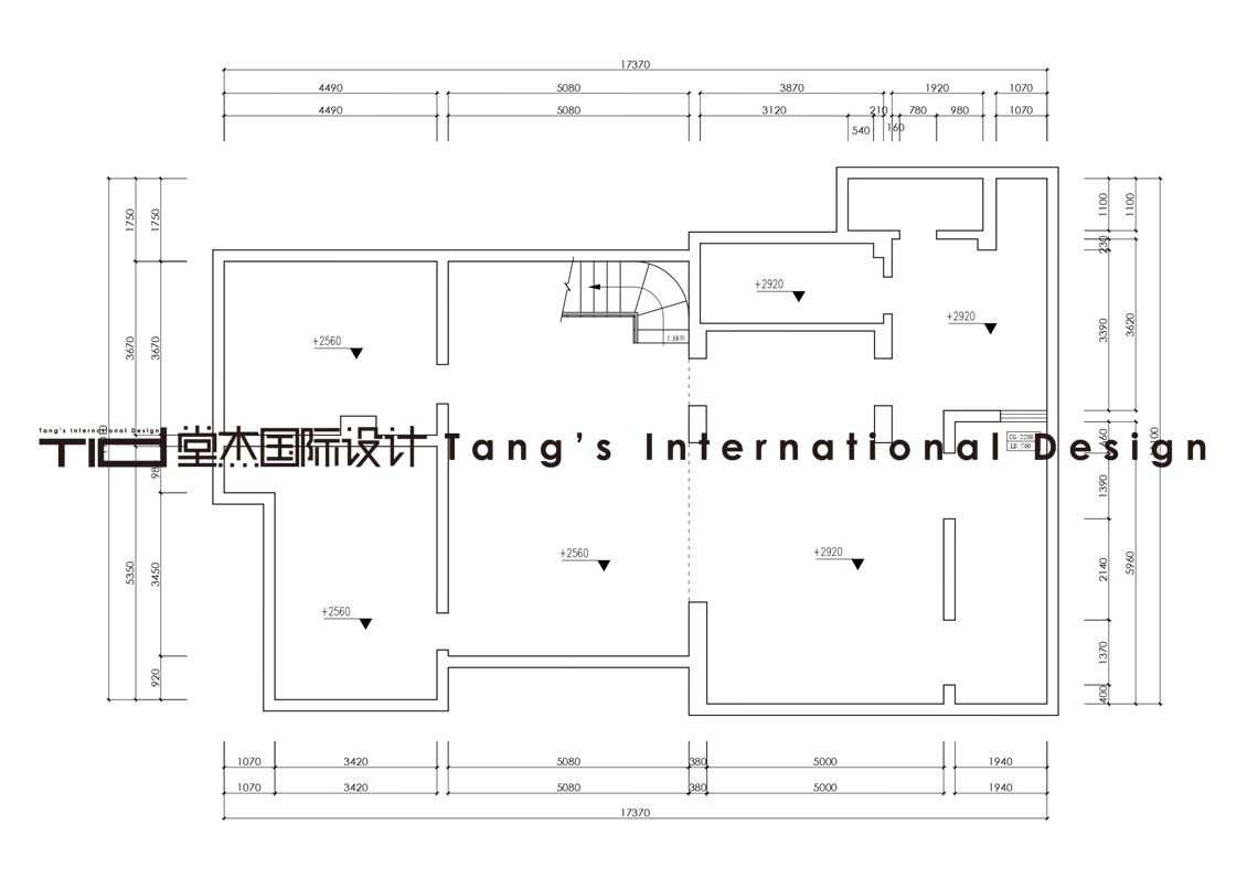  新中式-山水湖滨-独栋别墅-920㎡-装修效果图装修-别墅-新中式