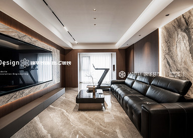 意式轻奢-金域缇香-三室两厅两卫-144平-装修实景图