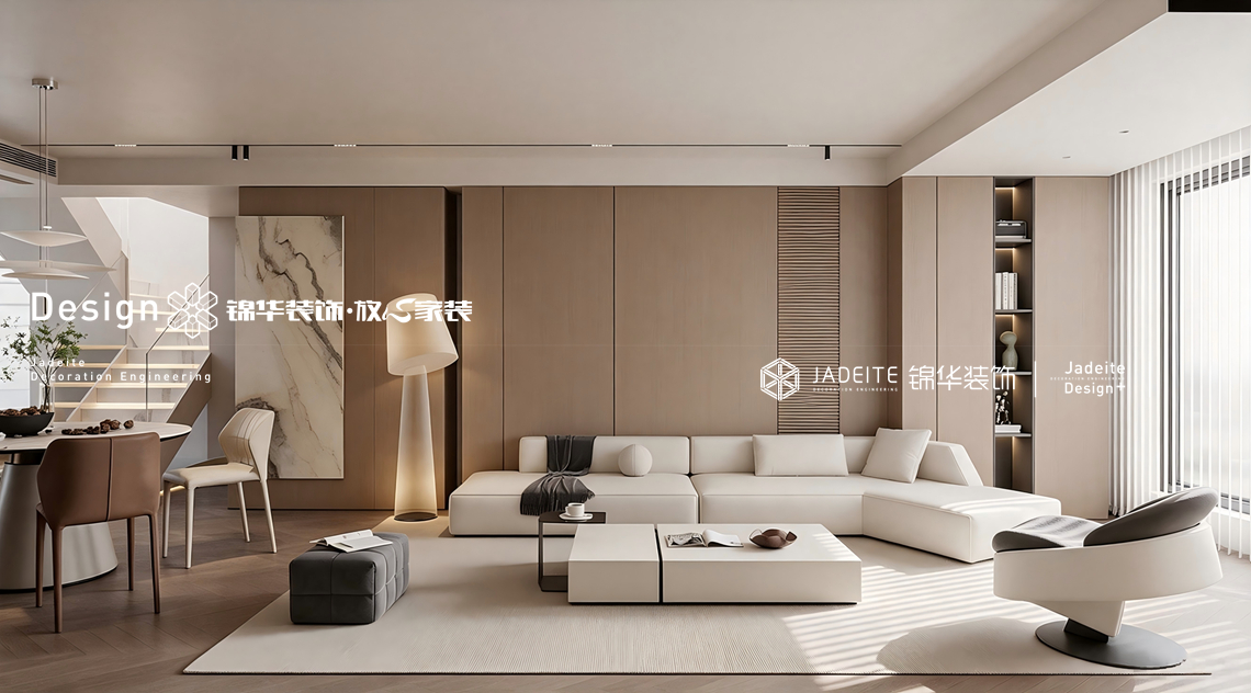 现代意式-紫金门花苑-四室两厅两卫-150平-装修效果图装修-四室两厅-现代简约