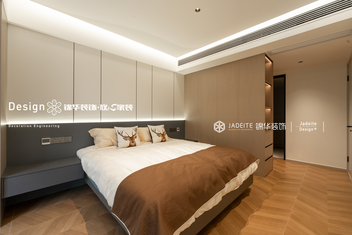 现代意式-万科四季都会-下叠-240平-装修实景图装修-别墅-现代简约