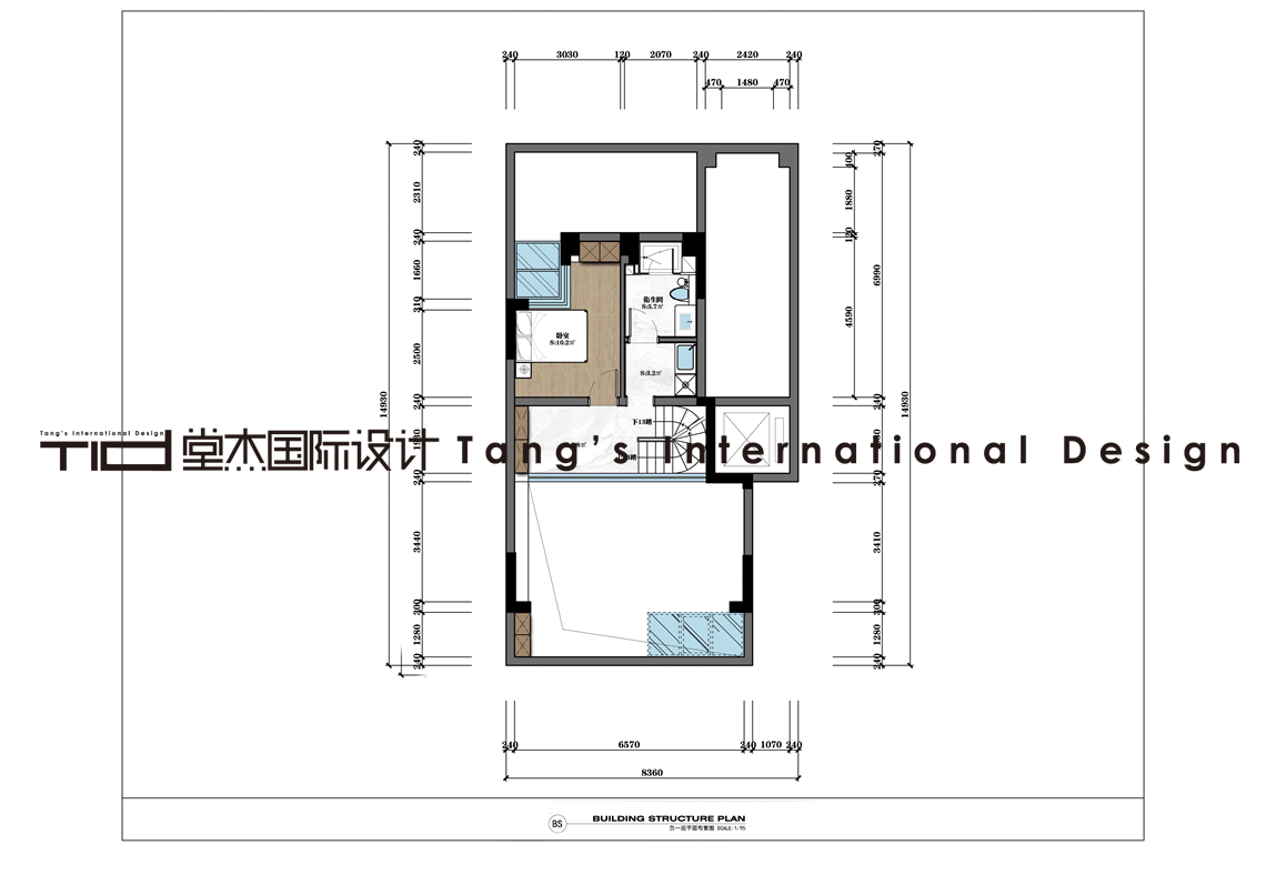 现代风格-融创壹号院-别墅下叠-200平-装修效果图装修-别墅-现代简约
