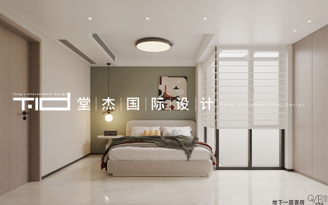 现代风格-融创壹号院-别墅下叠-200平-装修效果图装修-别墅-现代简约