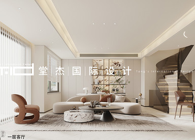 现代风格-融创壹号院-别墅-262平-装修效果图