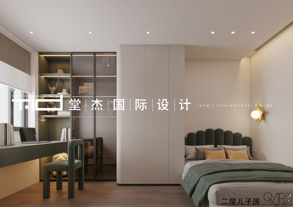 现代风格-融创壹号院-别墅-262平-装修效果图装修-别墅-现代简约