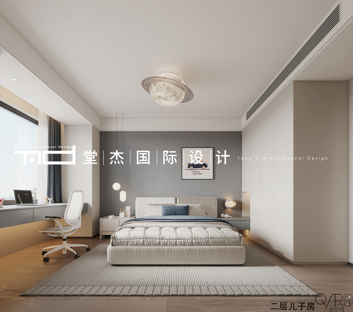 现代风格-融创壹号院-别墅-262平-装修效果图装修-别墅-现代简约