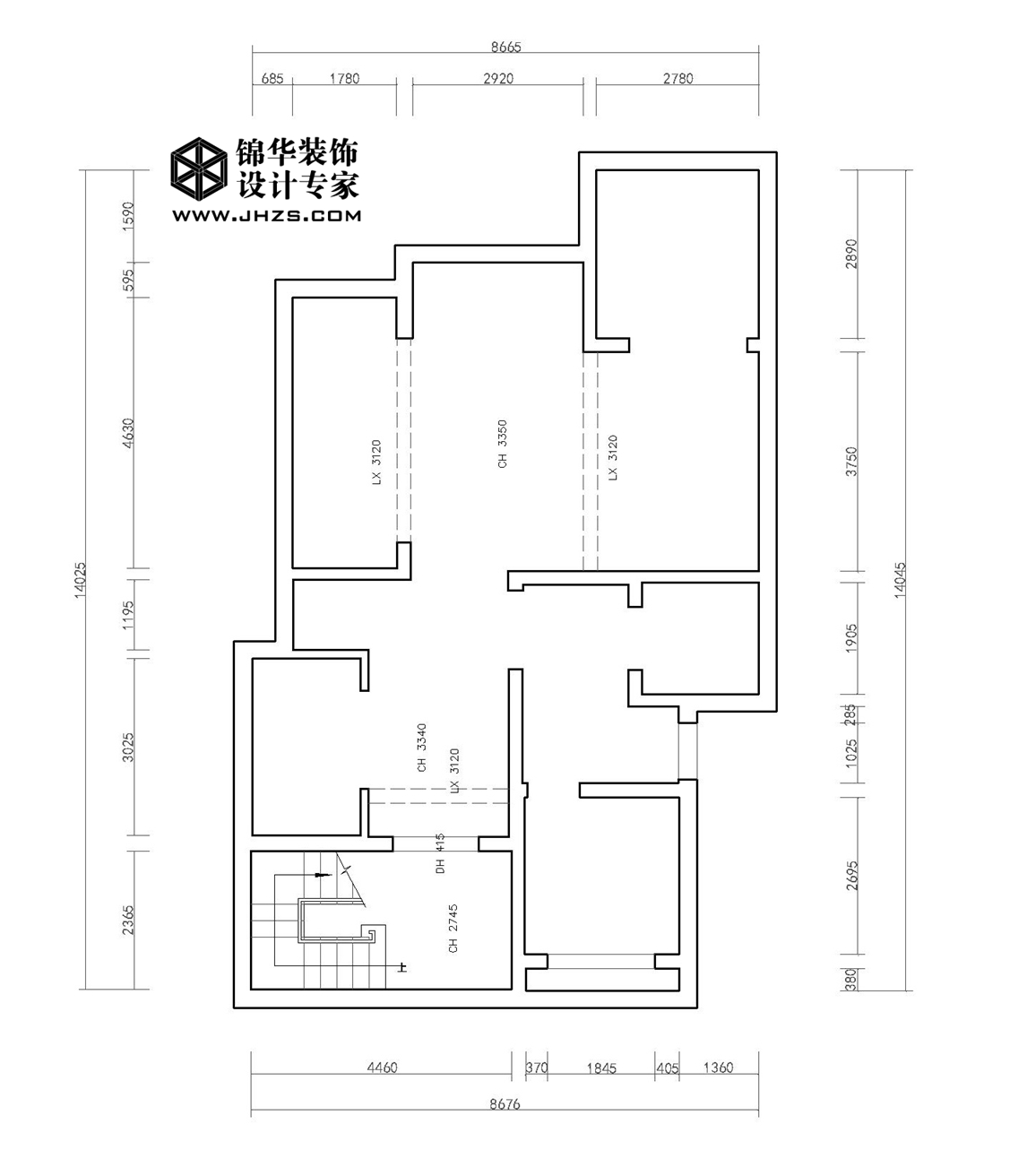 万悦城3号楼 270㎡  新中式装修-别墅-新中式