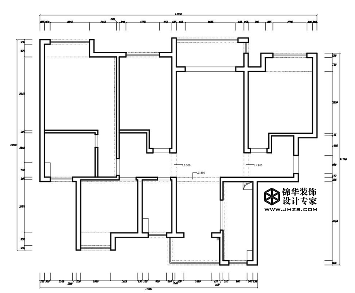 汉源国际丽城8号楼  160㎡ 新中式风格装修-大户型-新中式