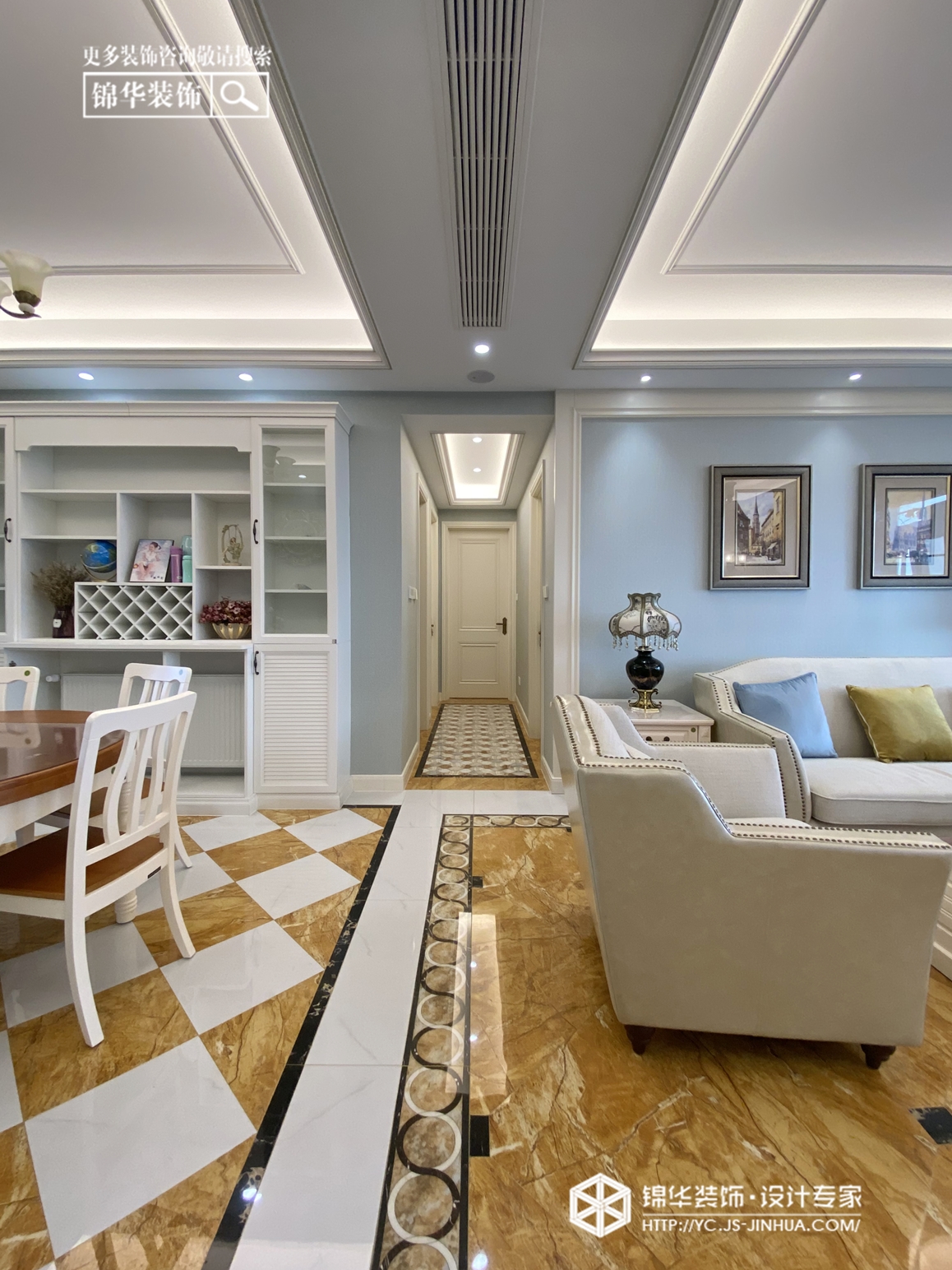 索菲亚定制-年华 - 现代风格三室两厅装修效果图 - 何娟设计效果图 - 每平每屋·设计家