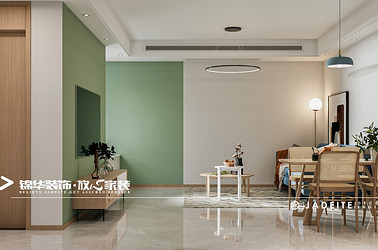 现代简约-凤鸣提香-两室一厅-78㎡装修实景效果图