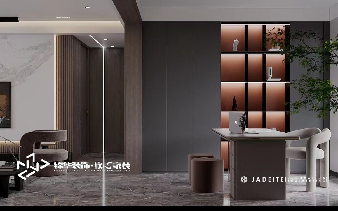 现代简约-中海万锦公馆-四室两厅-142㎡装修实景效果图装修-四室两厅-现代简约