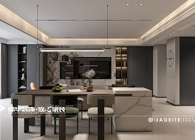 现代简约-中海万锦公馆-四室两厅-159㎡装修实景效果图