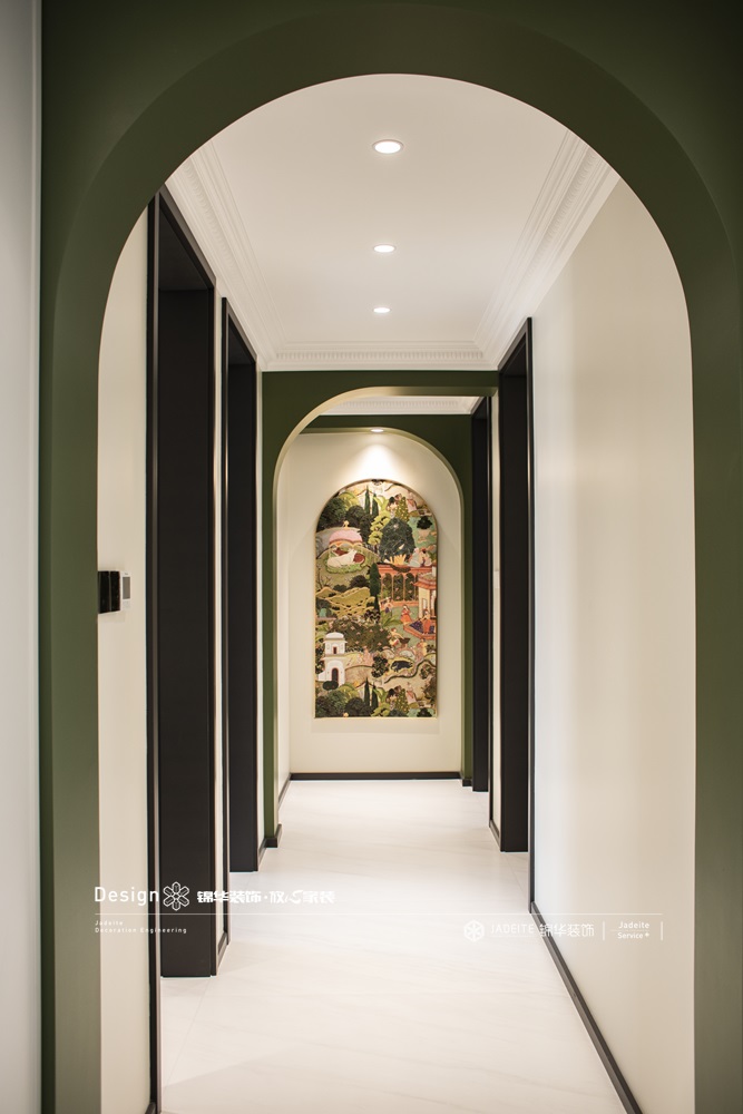法式风格-碧桂园世纪云谷-四室两厅-190㎡装修实景效果图装修-四室两厅-法式