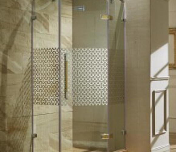 锋系列-钻石型平开门淋浴房