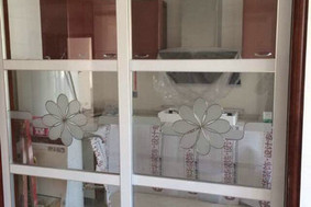 白玻加太阳花—厨房玻璃 
