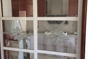 白玻加太阳花—厨房玻璃 