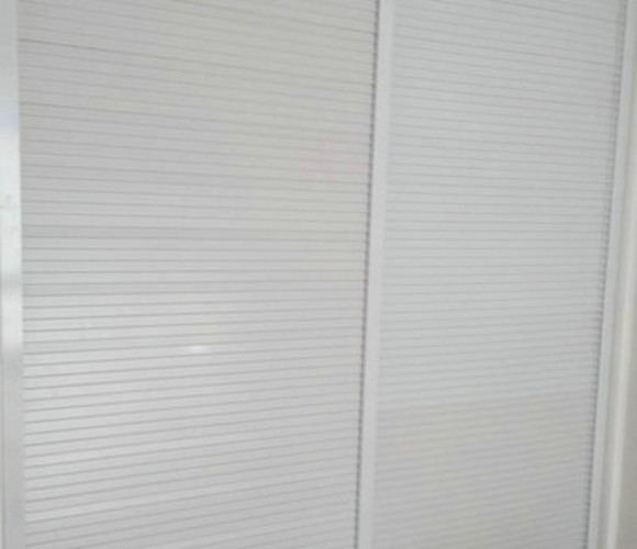 消光白百叶—衣柜移门
