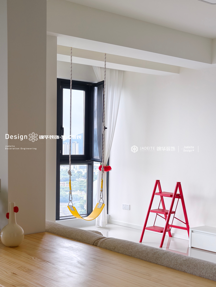 现代奶油-名仕府-两室两厅一卫-100平-装修实景图装修-两室两厅-现代简约