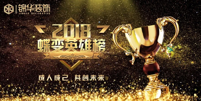 【深耕精进2019，再出发】锦华装饰集团外拓管理中心2018全年度集团激励评优英雄榜！