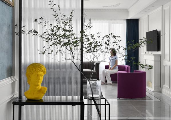 法式轻奢 中洋.高尔夫 跃层复式 180平米