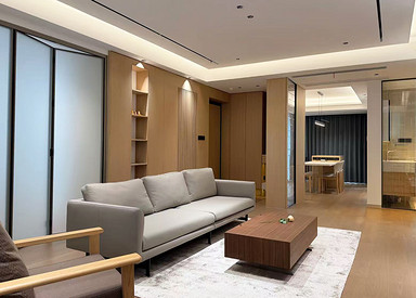 现代简约-尚海湾140㎡- 三室两厅装修案例