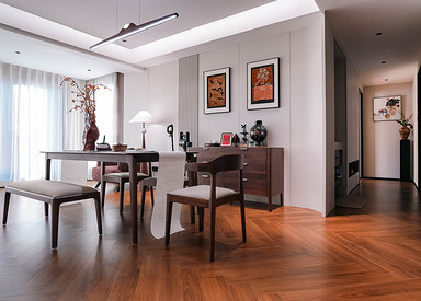 现代-远创湖悦云境260㎡- 地复装修案例