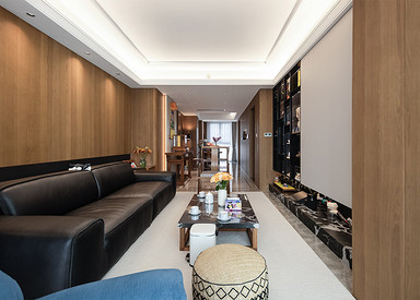 现代中式-绿城蘭园135㎡- 三室两厅装修案例