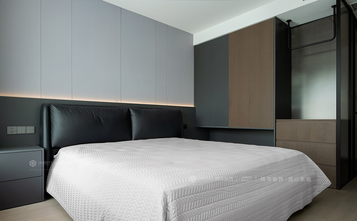 意式极简-建发御龙湾140㎡- 三室两厅装修案例装修-三室两厅-极简