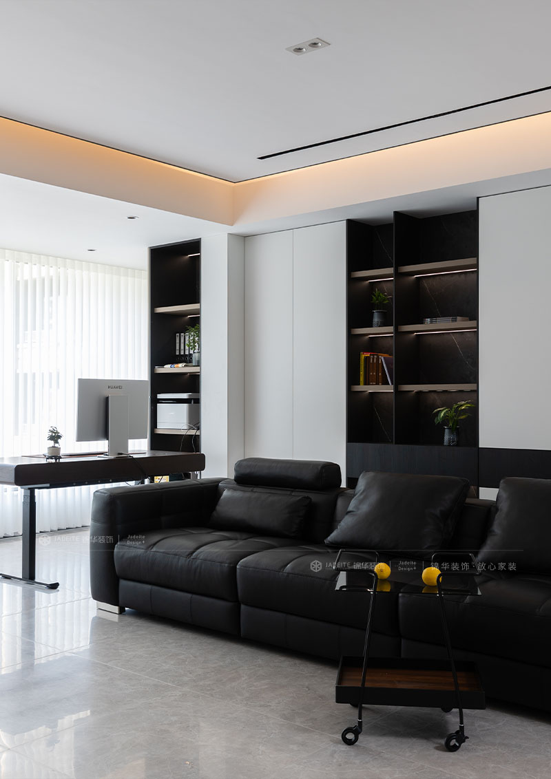 现代简约-官山望160㎡- 四室两厅装修案例装修-四室两厅-现代简约