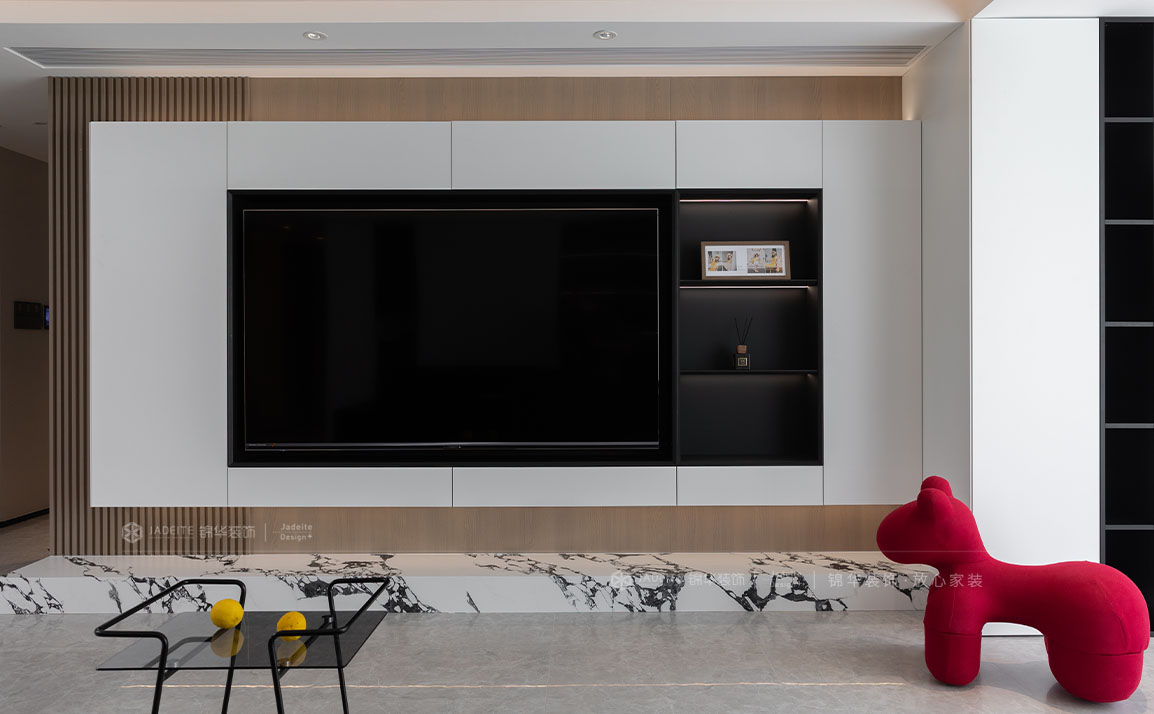 现代简约-官山望160㎡- 四室两厅装修案例装修-四室两厅-现代简约