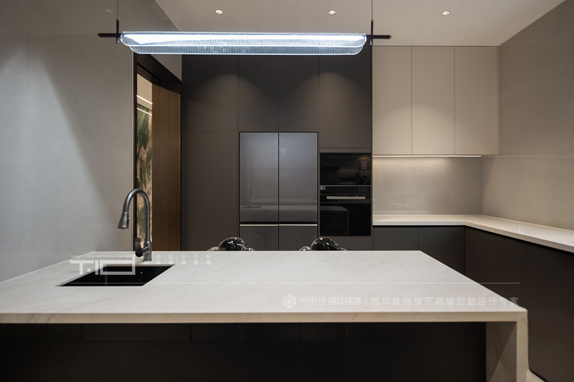 现代简约-江安自建房600㎡- 别墅装修案例装修-别墅-现代简约