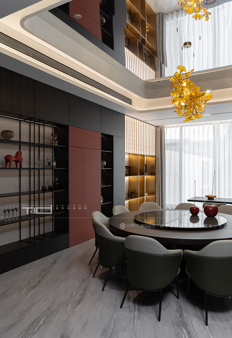 现代简约-江安自建房600㎡- 别墅装修案例装修-别墅-现代简约