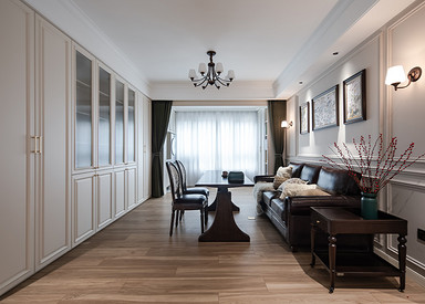 现代美式-尚海湾128㎡- 三室两厅装修案例