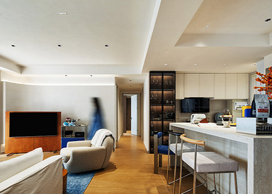 现代中古-祥生云镜132㎡- 三室两厅装修案例