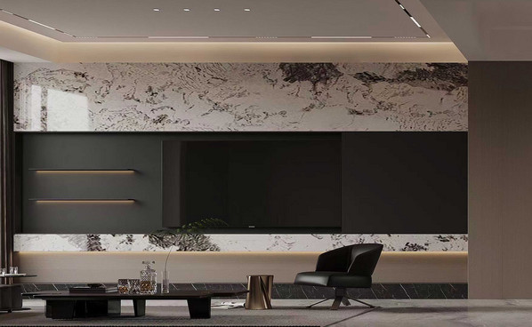 玉兰园-300㎡-现代轻奢-装修实景